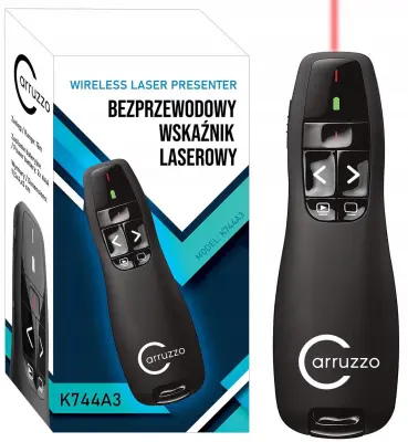 Crveni USB laserski pokazivač za MS Office projekcije