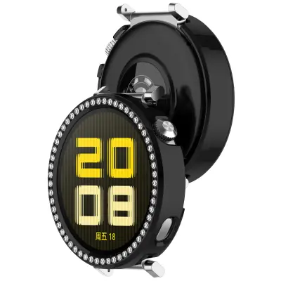 Huawei Watch GT5/GT4 41MM zaštitna maska s cirkonima Crna