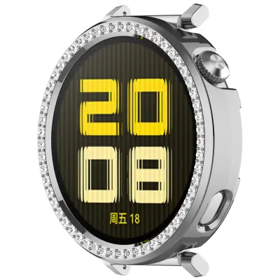 Huawei Watch GT5/GT4 41MM zaštitna maska s cirkonima Srebrna
