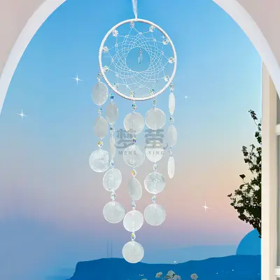 Seashell Wind Chime - Dream of Erhai Lake Bijela
