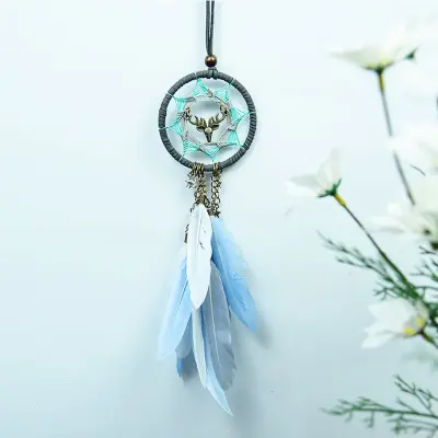 Lucky Deer Privjesak za retrovizor Plava + Bijela