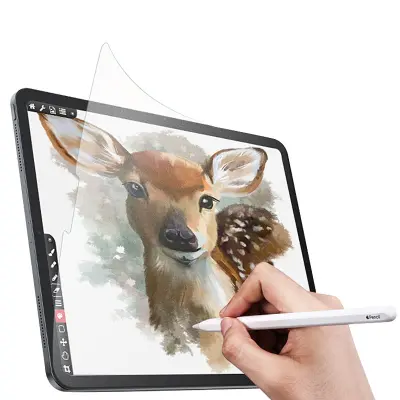Prozirna zaštita za zaslon nalik papiru kompatibilna s iPadom 10. generacije 10,9 inča - Prozirna, protiv otisaka prstiju, mat završni sloj za pisanje