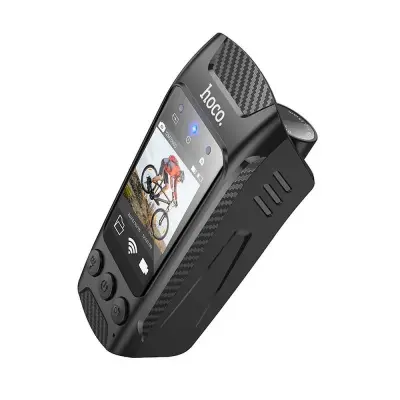 Sportska kamera za bicikle Hoco DV104, 4K, 2" LCD, crna