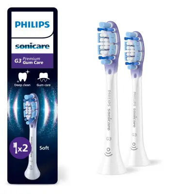 Četkica za zube Philips Sonicare nastavak HX9052/87 Premium Gum Care White 2/1