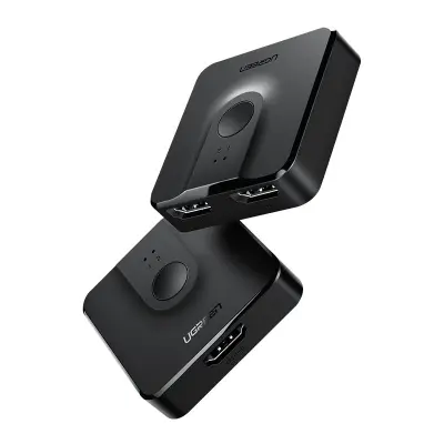 HDMI prekidač - 2x HDMI 4K 60Hz crni