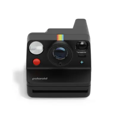 Fotoaparat POLAROID Now+ Generation 3, crna boja, instant kamera s Bluetooth povezivanjem