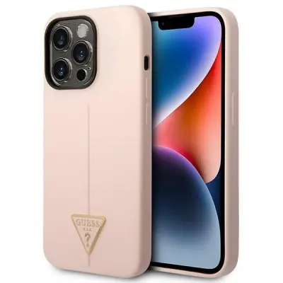 Silikonska maska za iPhone 14 Pro Max Triangle Logo otporna na udarce i ogrebotine
