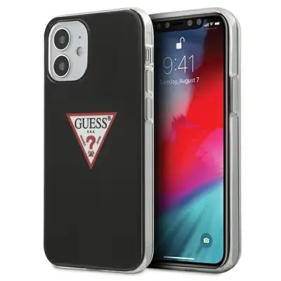 Maska za iPhone 12 Mini trokutasti logotip kruta zaštita protiv ogrebotina