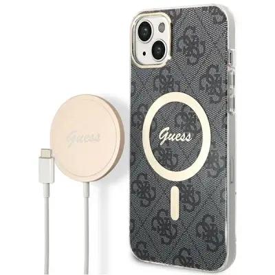 Komplet MagSafe maskice s 4G motivom za iPhone 14 Plus i bežični punjač 15W