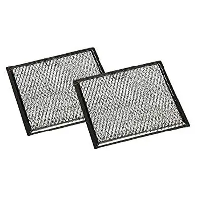 2-Pack Aluminijski filteri za masnoću za mikrovalne pećnice Bijela