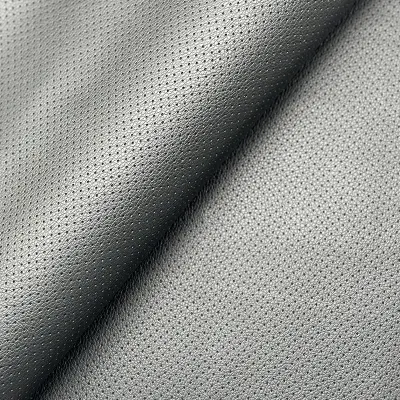 Prozračna perforirana kožna zakrpa 50x137cm - Samoljepljiva (jedan list) Siva