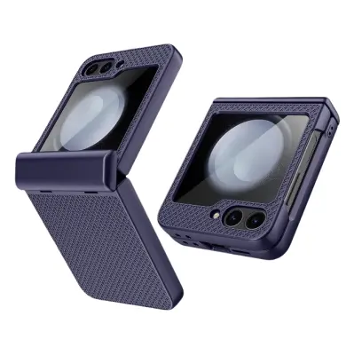 Samsung Galaxy Z Flip 6 Futrola, Zaštitna futrola otporna na udarce sa zaštitom šarki Plava