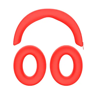 Silikonska zaštitna futrola za slušalice Sennheiser MOMENTUM 4 Crvena