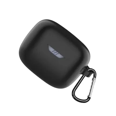 Zaštitna futrola za JBL Tune Buds sa karabinerom Crna