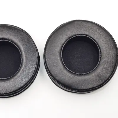 Zamjenski jastučići za uši za JBL E50BT, mekani jastučići od janjeće kože za JBL S500 S700 slušalice (2 komada, crni) Crna