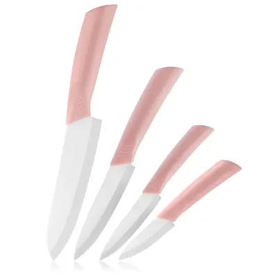 Keramički kuhinjski nož - Ružičasti, 15 cm Pink