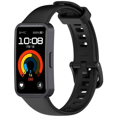 Huawei Band 9 & 8 Metalni Remen s Kopčom Crna