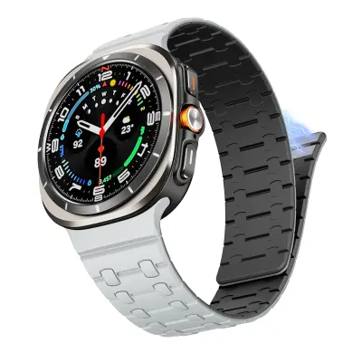 Samsung Ultra AP Magnetski Remen za Sat Siva+Crna