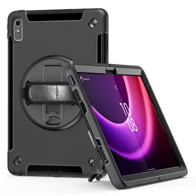 Zaštitna futrola za tablet kompatibilna s Lenovo Tab P11 (2. Gen) TB350FU, TB350XU - otporna na udarce, s postoljem, odvođenjem topline, protiv otisak