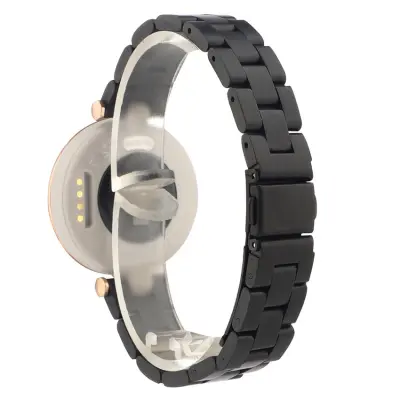 Narukvica od nehrđajućeg čelika za Garmin Lily 3 Crna