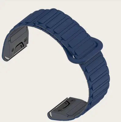 Silikonska narukvica za sat Garmin Fenix 8/7X/Epix Plava