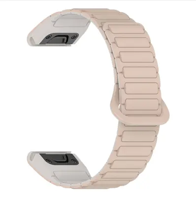 Silikonska narukvica za sat Garmin Fenix 8/7X/Epix Bež