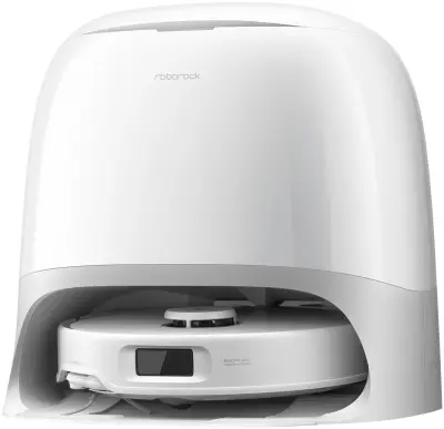 Usisavač robot Roborock Qrevo Curv 5A1 sa stanicom za samopražnjenje bijela