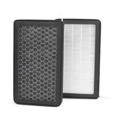 Tesla Model 3 HEPA filter za klimatizaciju - 1 par Crna