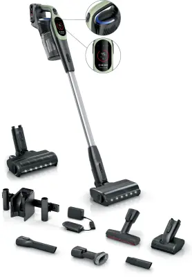Usisavač Bosch BCS931TQC Unlimited 9, zeleni