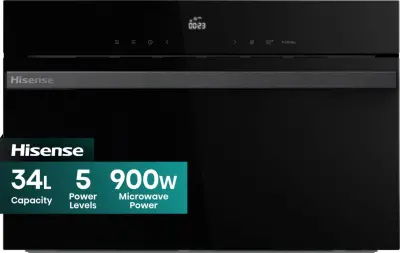 Ugradbena mikrovalna pećnica Hisense BIM334G64DBG