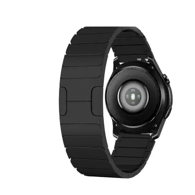 Originalni remen za sat od titana - 22 mm s originalnom kopčom Crna