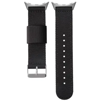 Najlonski pleteni remen za sat za Google Pixel Watch 1/2/3 Crna