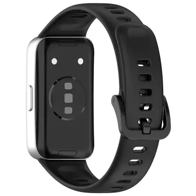 Službeni silikonski remen za Huawei Band 10/9/8 Crna