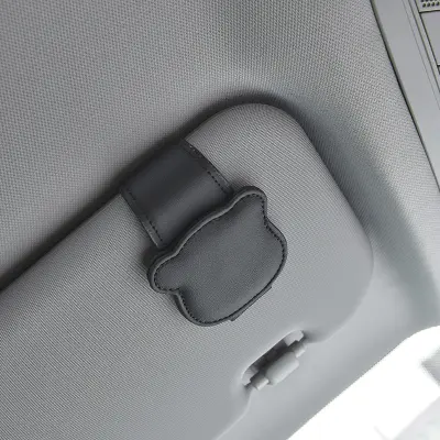 Držač za sunčane naočale za štitnik automobila Crna
