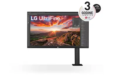 Monitor 32" LG UltraFine ERGO 32UN880K, 4K UHD, IPS, 60Hz