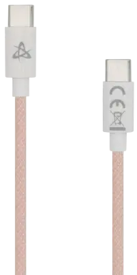 KABEL SBOX USB TYPE C -> USB TYPE C M/M 1M Roza - 60W