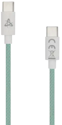 KABEL SBOX USB TYPE C -> USB TYPE C M/M 1M Zeleni - 60W
