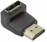 SBOX adapter HDMI M/F 90 kutni 1,4