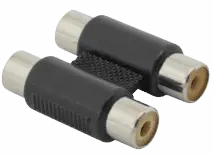 ADAPTER SBOX 2X RCA - 2X RCA F/F