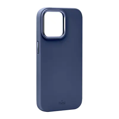 iPhone 15 Pro silikonska maska ICON MAG PRO, tamno plava tamno plava