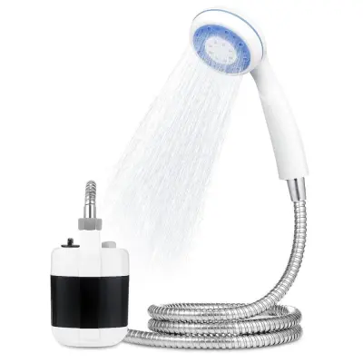 Prijenosna pumpa za tuš – USB punjenje, 4-5 L/min, 1,5 m crijevo | HYDROPORT
