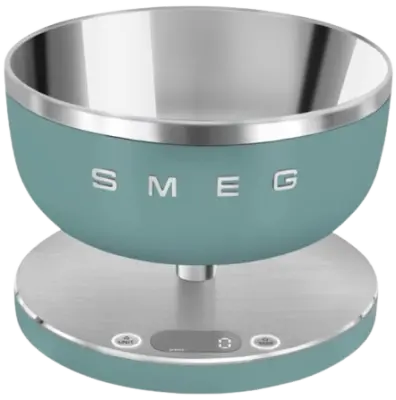 Kuhinjska vaga Smeg KSC01EGMWW smaragdno zelena mat