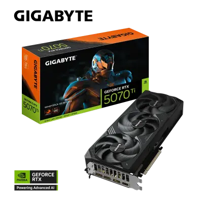 Gigabyte GF RTX5070 Ti WINDFORCE OC SFF, 16G GDDR7