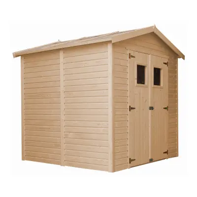 Drvena vrtna kućica - H228x222x233 cm/4,08 m² - Vrtna kućica s podovima - TIMBELA M351+M351G