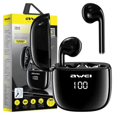 AWEI T28P BEŽIČNE SLUŠALICE ZA PAMETNE TELEFONE S BLUETOOTH 5.0 I PUNJAČEM
