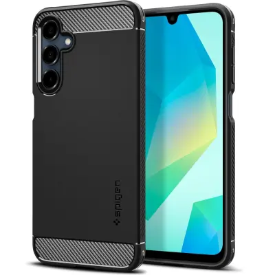 SPIGEN RUGGED ARMOR KUTIJA ZA GALAXY A16 4G 5G MAT CRNA
