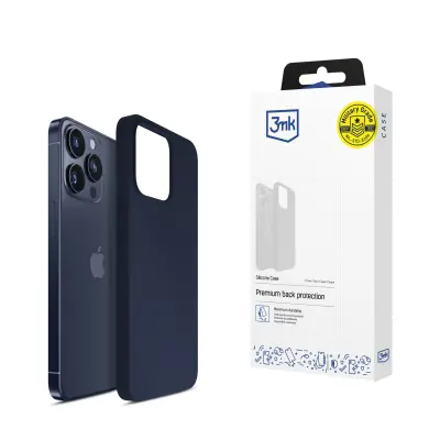 3MK SILIKONSKA NAVLKA TAMNOPLAVA ZA APPLE IPHONE 15 PRO NAVLKA