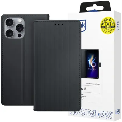 3MK WALLET CASE ZA APPLE IPHONE 16 PRO, OBNOŠA S NOVČANIKOM