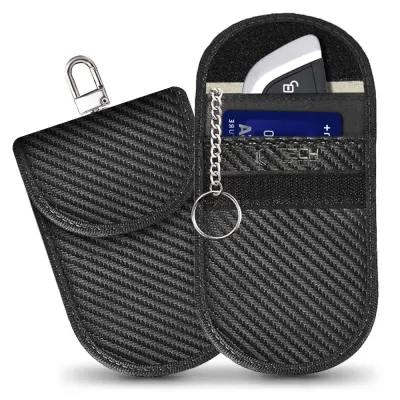 TECH-PROTECT FARADAY KAVEZA SLUČAJ S BLOKATOROM RFID SIGNALA ZA KARBON KLJUČEVE