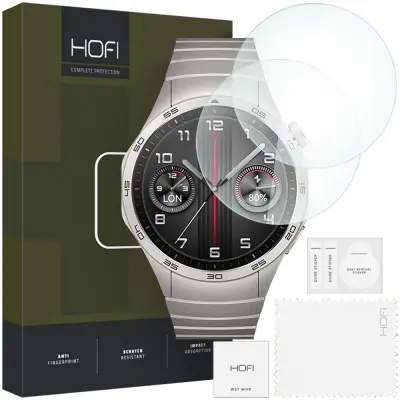 HOFI PRO+ TEMPERIRANO STAKLO 2-PAK ZA HUAWEI WATCH GT 4 46 MM PROZIRNO